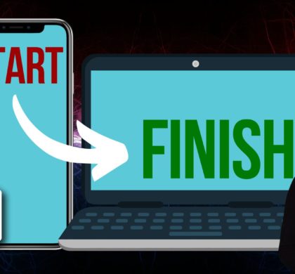 Start it on your phone… finish it on your PC?